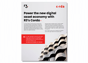 Corda Digital Asset background
